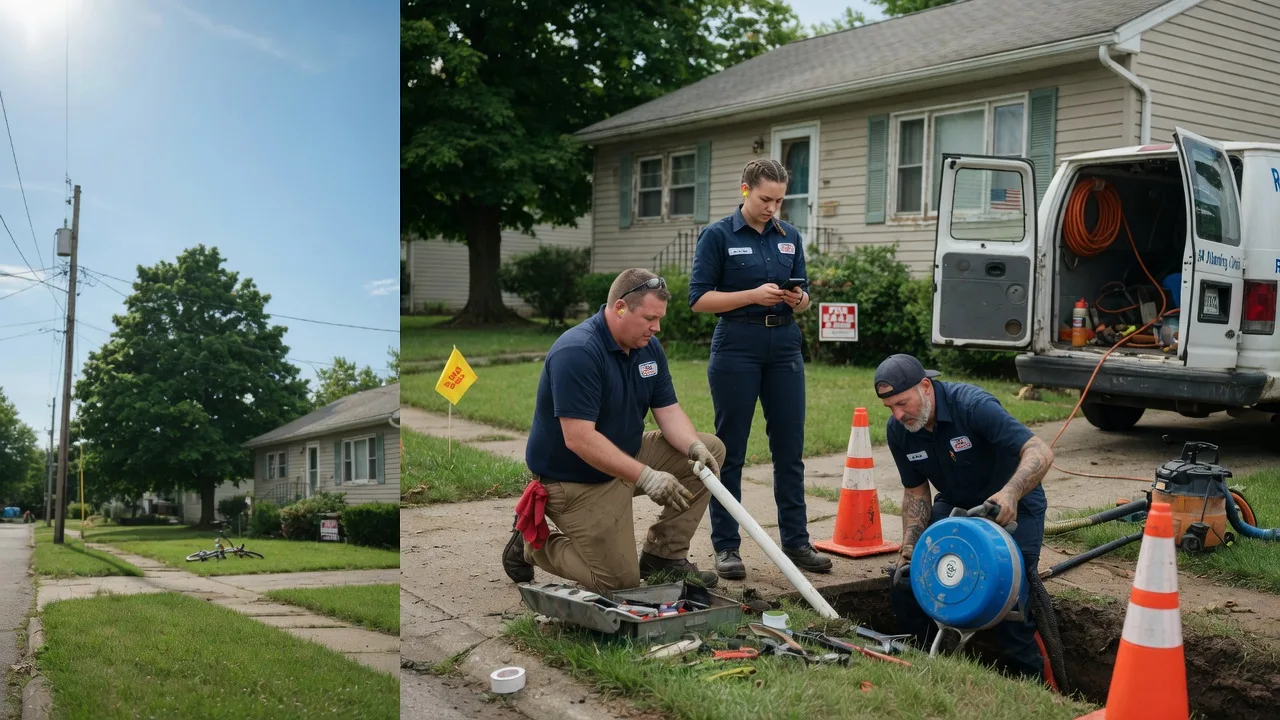 Sewer Line Repair in Castana, IA near me